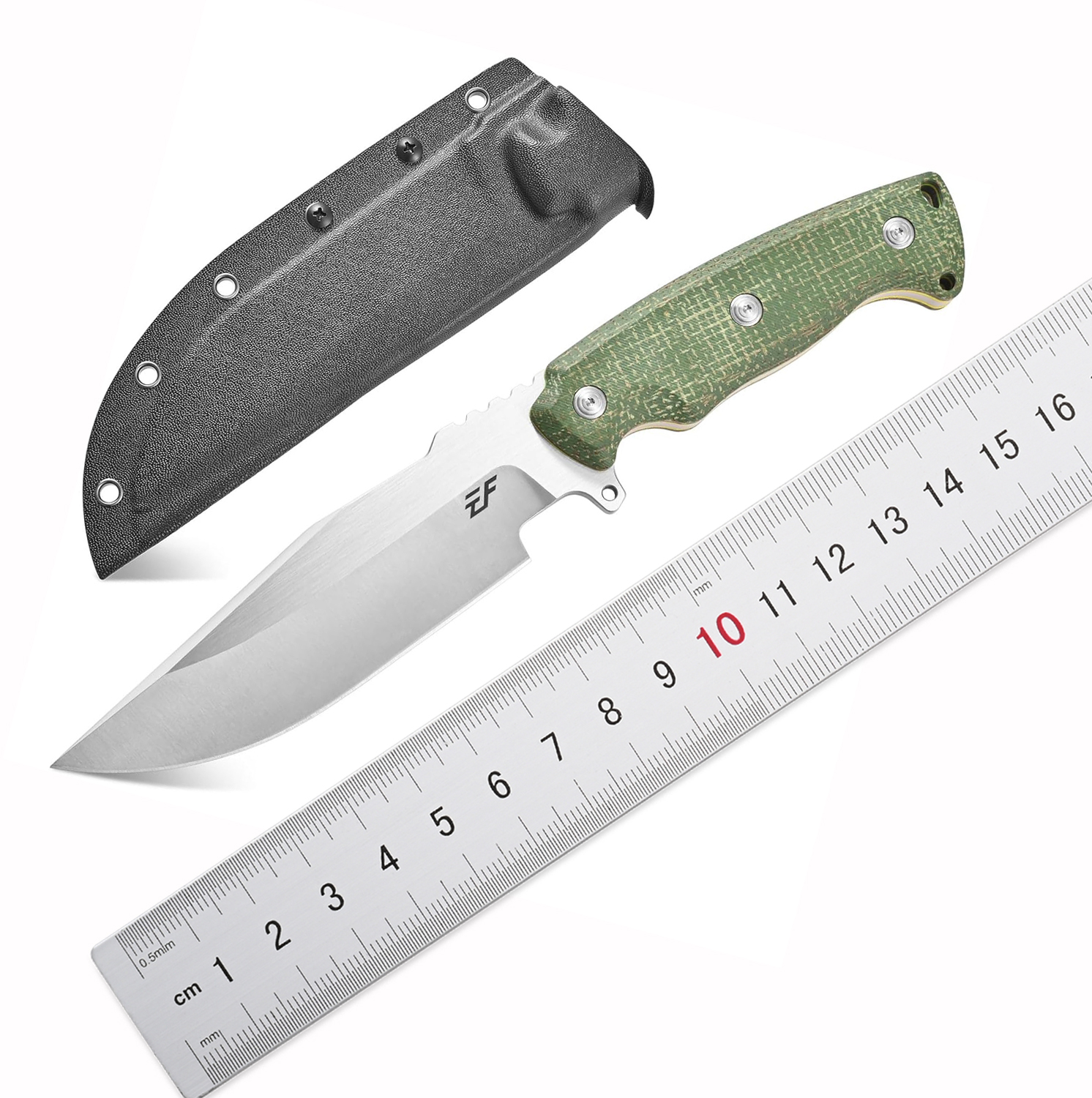 Bushcraft Knife Fixed - Eafengrow EF164 Fixed Blade Knife DC53