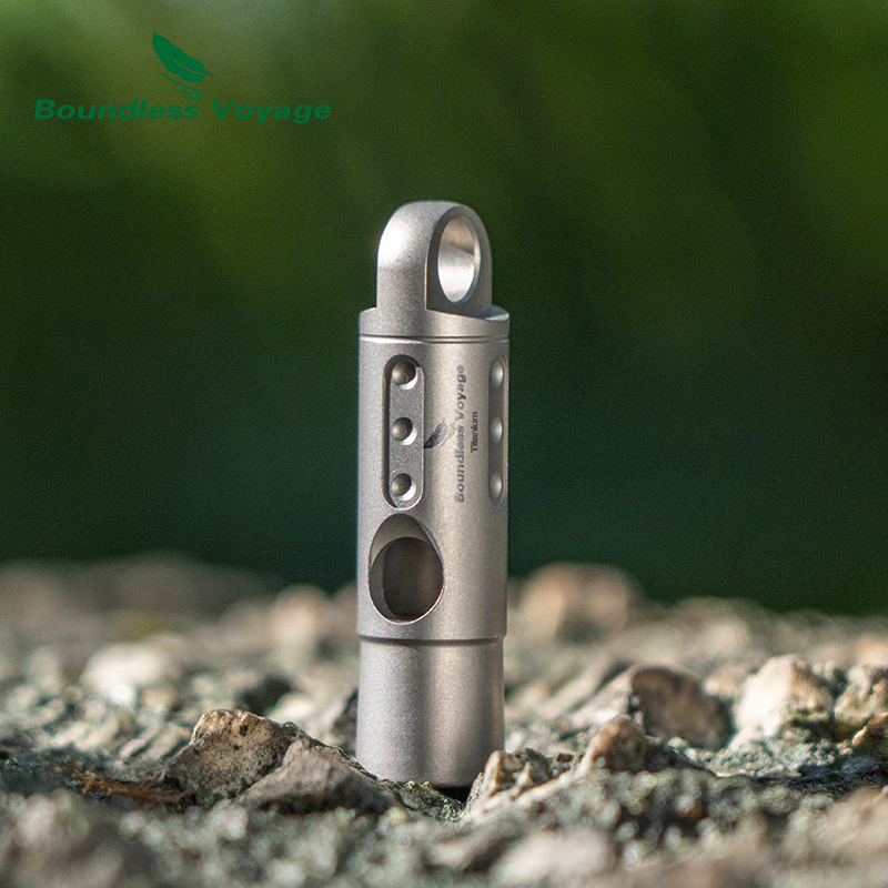Boundless Voyage Titanium Whis - Emergency Whistle Loud recensie en prijs