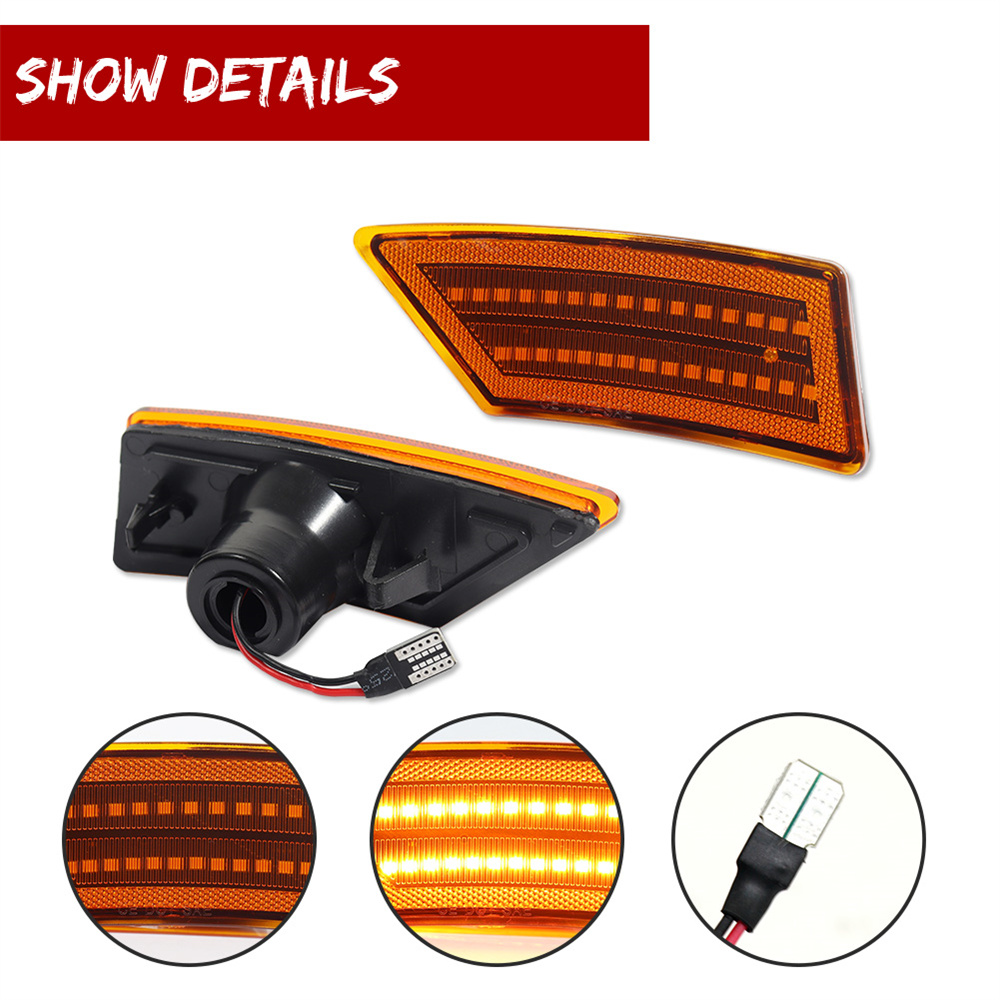 2PCS Car LED Front Side Marker - Signal Flare Kit recensie en prijs