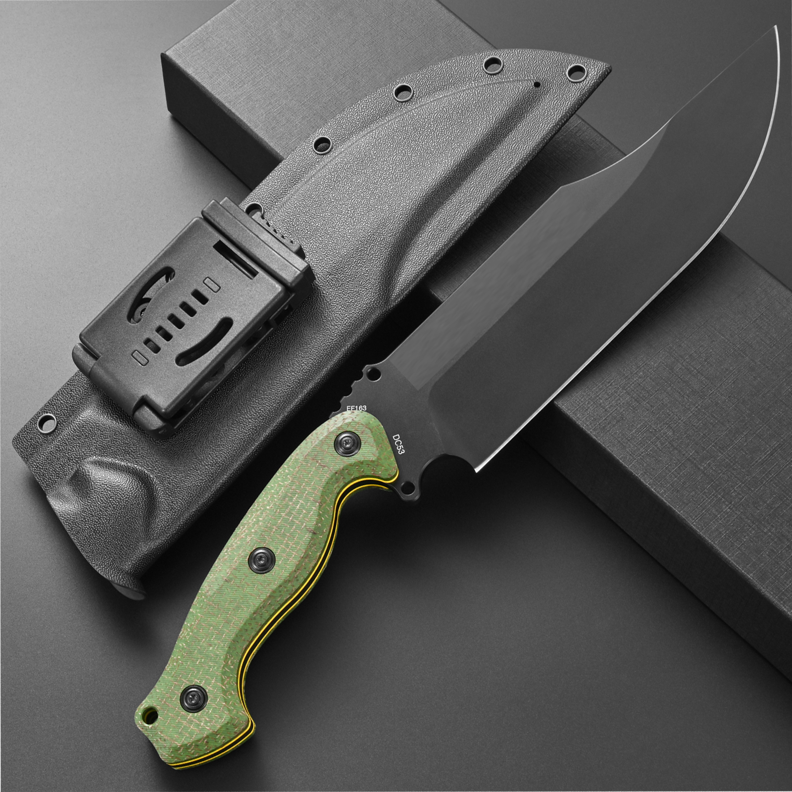 Eafengrow EF163 Fixed Blade Kn - Bushcraft Knife Fixed recensie en prijs