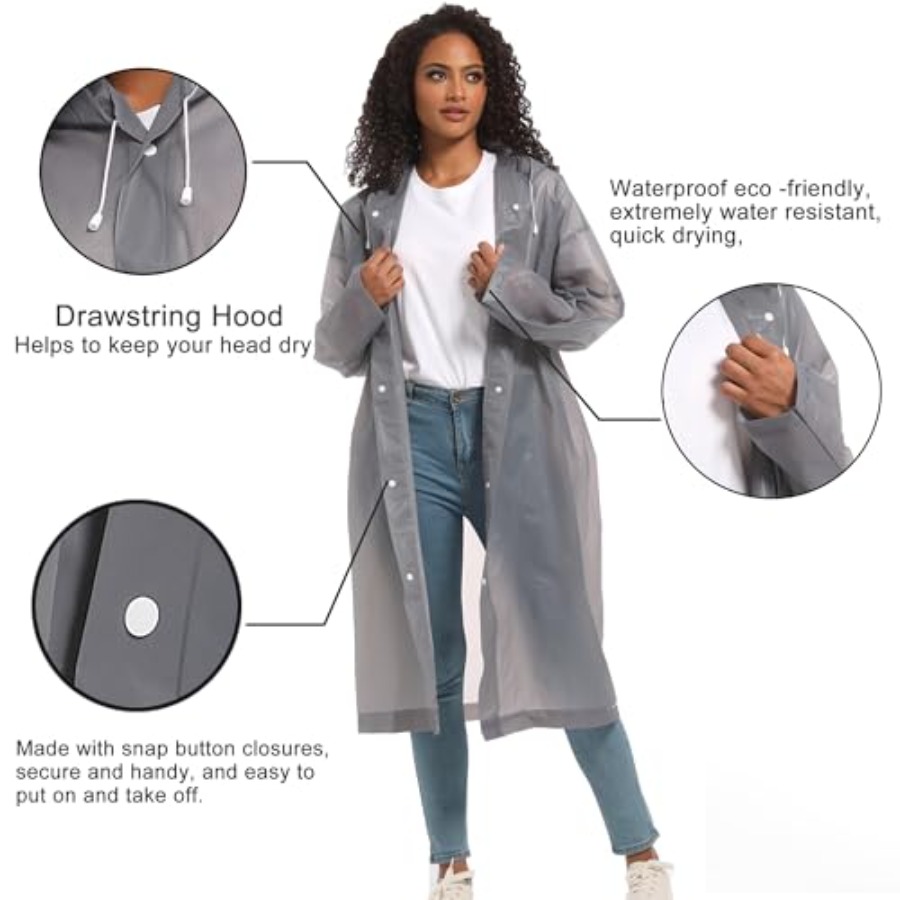 Rain Ponchos for Adults Rainco - Emergency Poncho Rain recensie en prijs