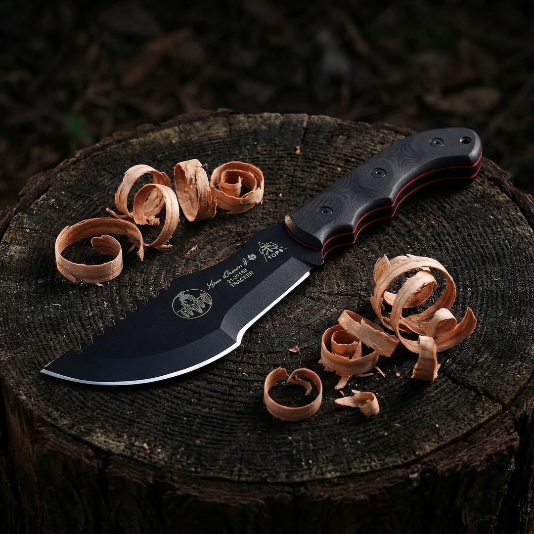 TOPS Tracker - Jungle Rescue K - Bushcraft Knife Fixed recensie en prijs