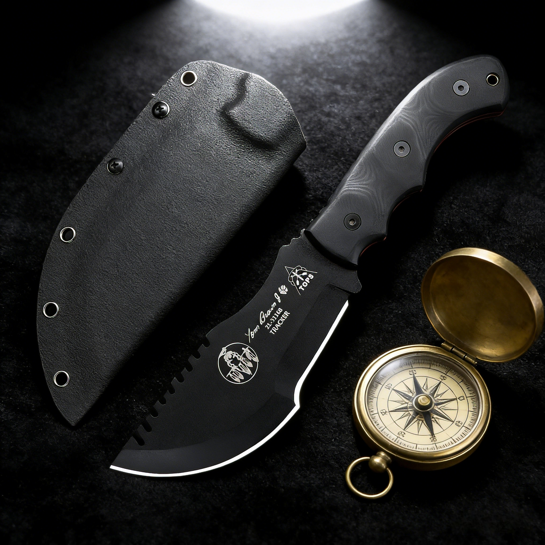 TOPS Tracker - Jungle Rescue K - Bushcraft Knife Fixed recensie en prijs