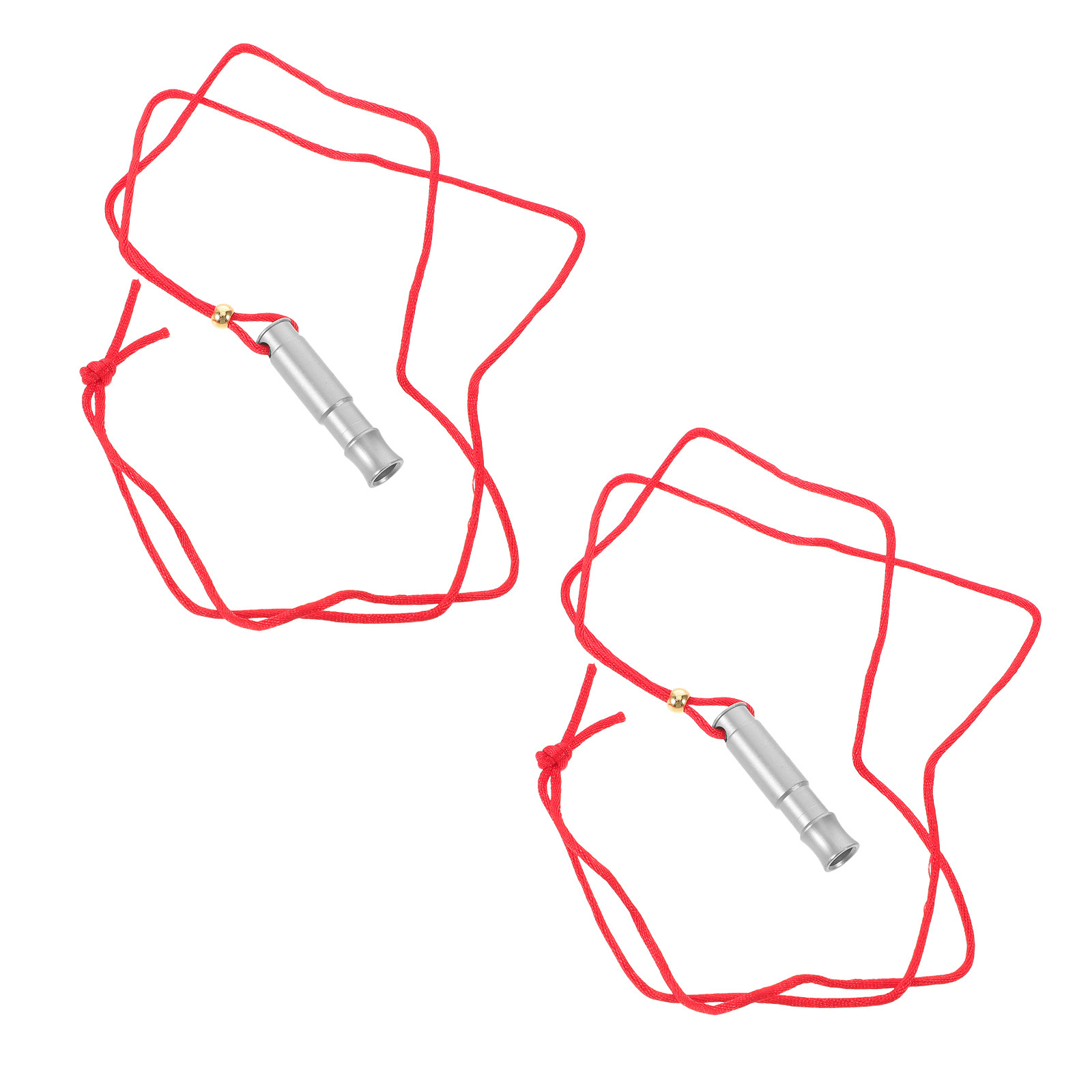 2Pcs Mini Stainless Steel Surv - Emergency Whistle Loud recensie en prijs
