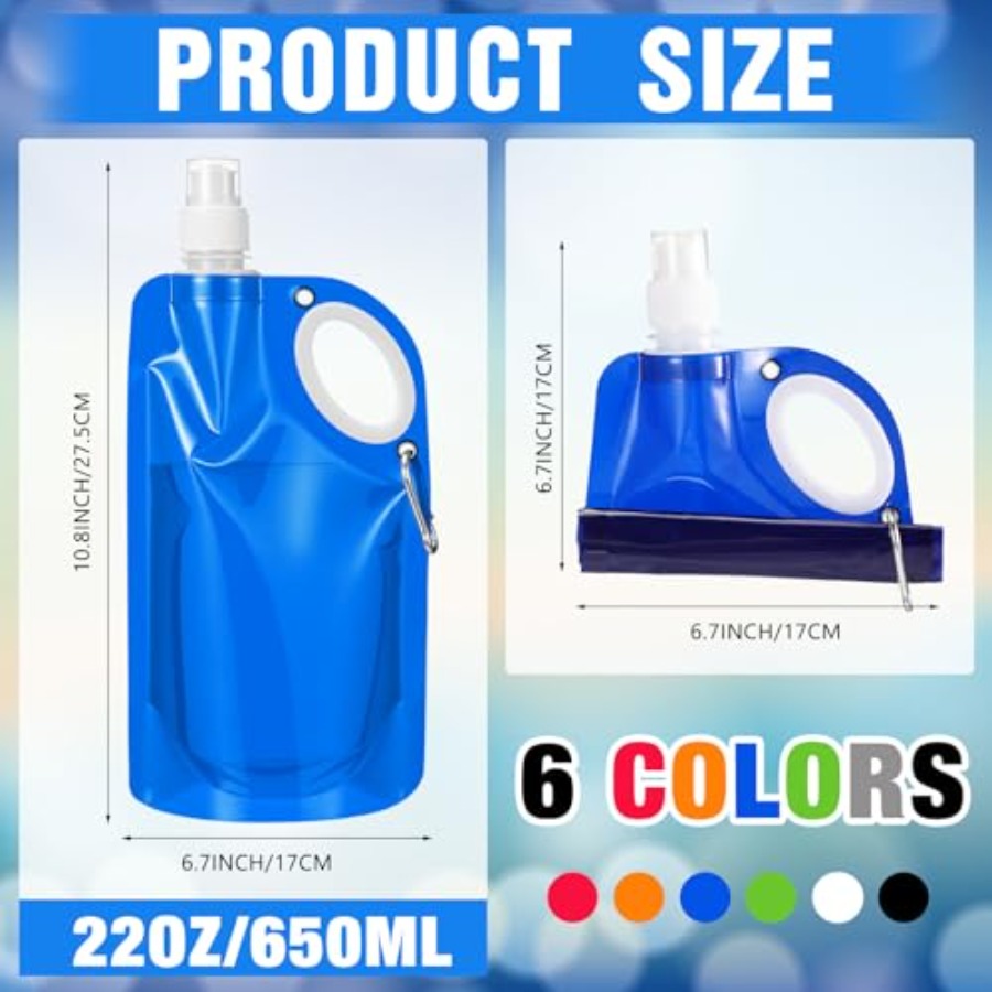 22 oz Collapsible Water Bottle - Water Bag Collapsible recensie en prijs