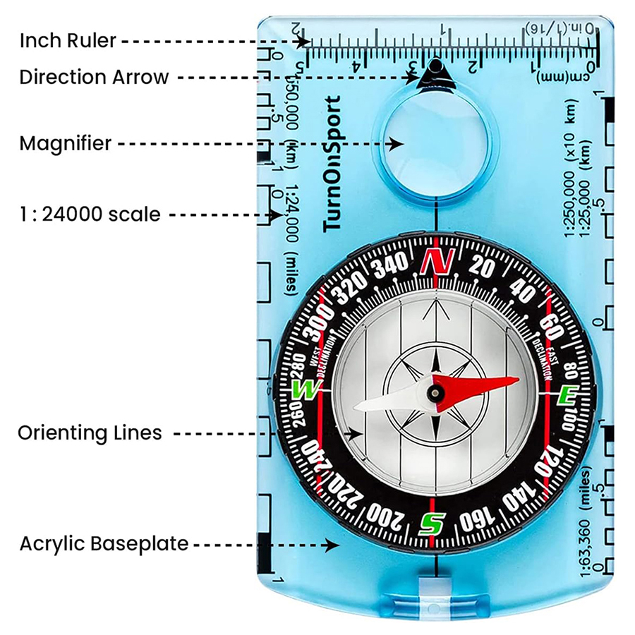 Professional Waterproof Campin - Compass Lensatic recensie en prijs