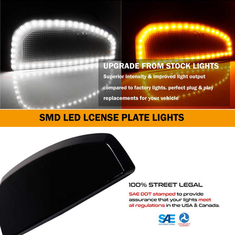 2pcs Switchback LED Side Mirro - Signal Panel Orange recensie en prijs