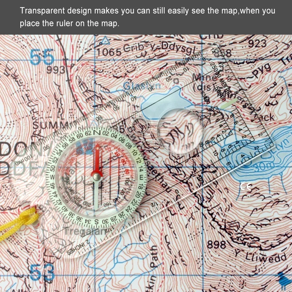 Compass Navigation Map Ruler R - Compass Lensatic recensie en prijs
