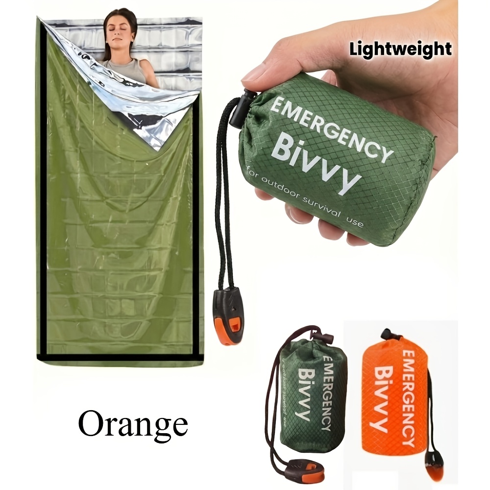 3Pcs Emergency Sleeping Bag Ki - Bivy Bag Emergency recensie en prijs