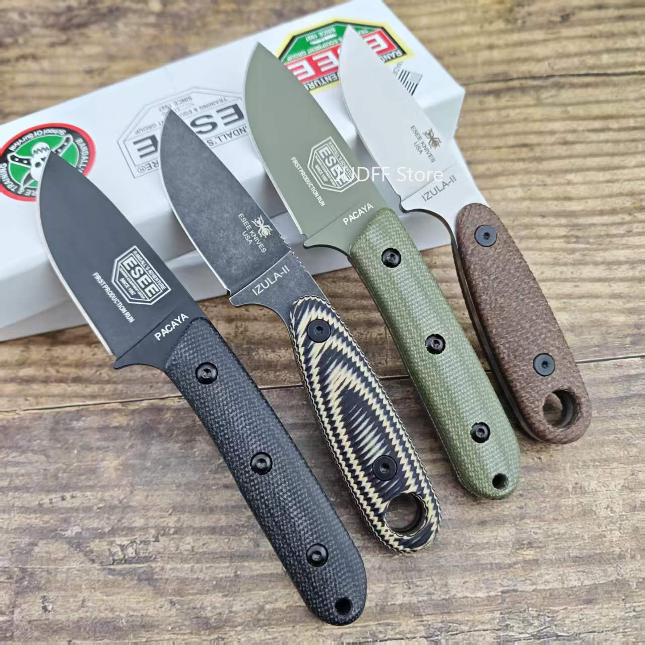 ESEE IZULA/ PACAYA Outdoor Fix - Bushcraft Knife Fixed recensie en prijs