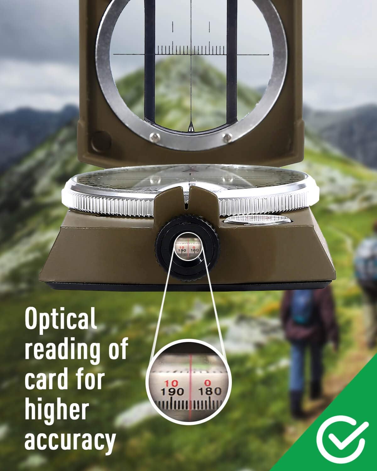Metal Tactical Survival Milita - Compass Lensatic recensie en prijs